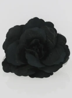 Broche fleur tissu mariage
