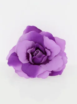 Broche fleur tissu mariage