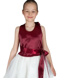 Bustier pour demoiselle d'honneur fille