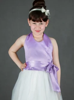 Bustier pour demoiselle d'honneur fille