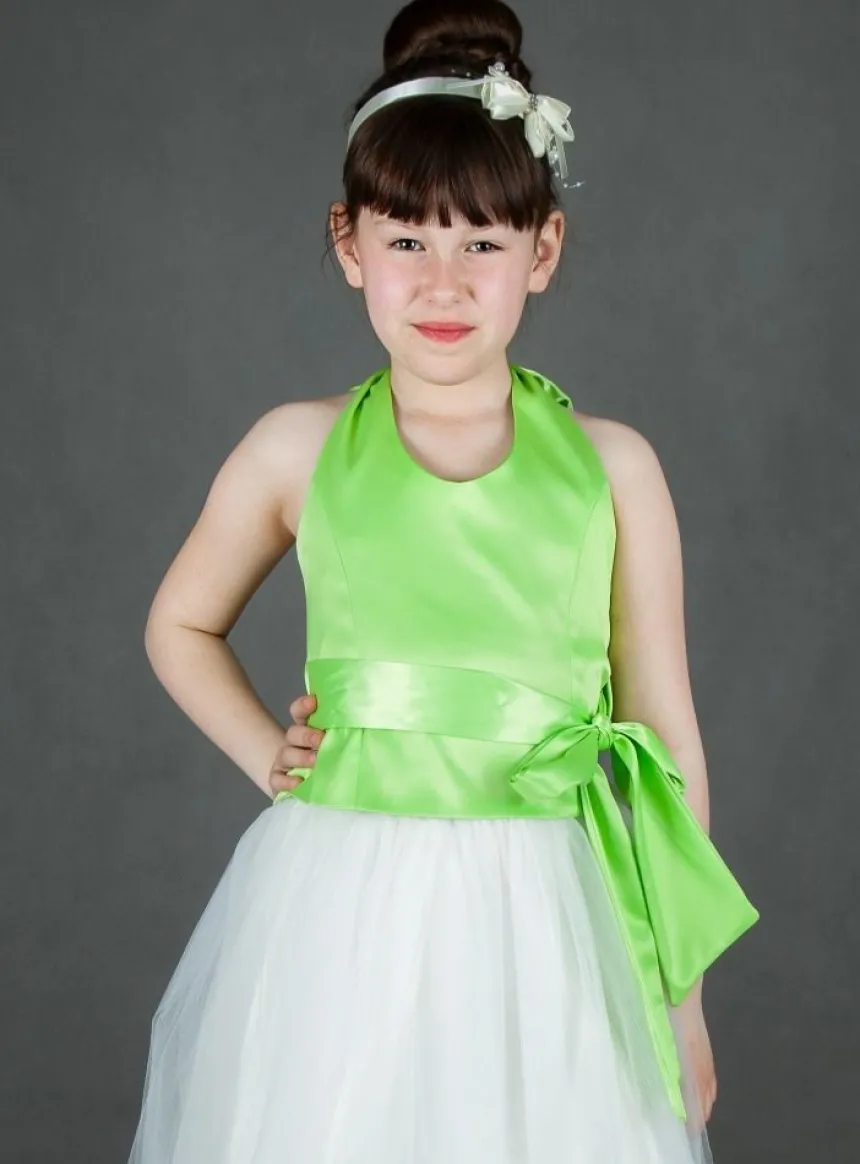 Bustier pour demoiselle d'honneur fille