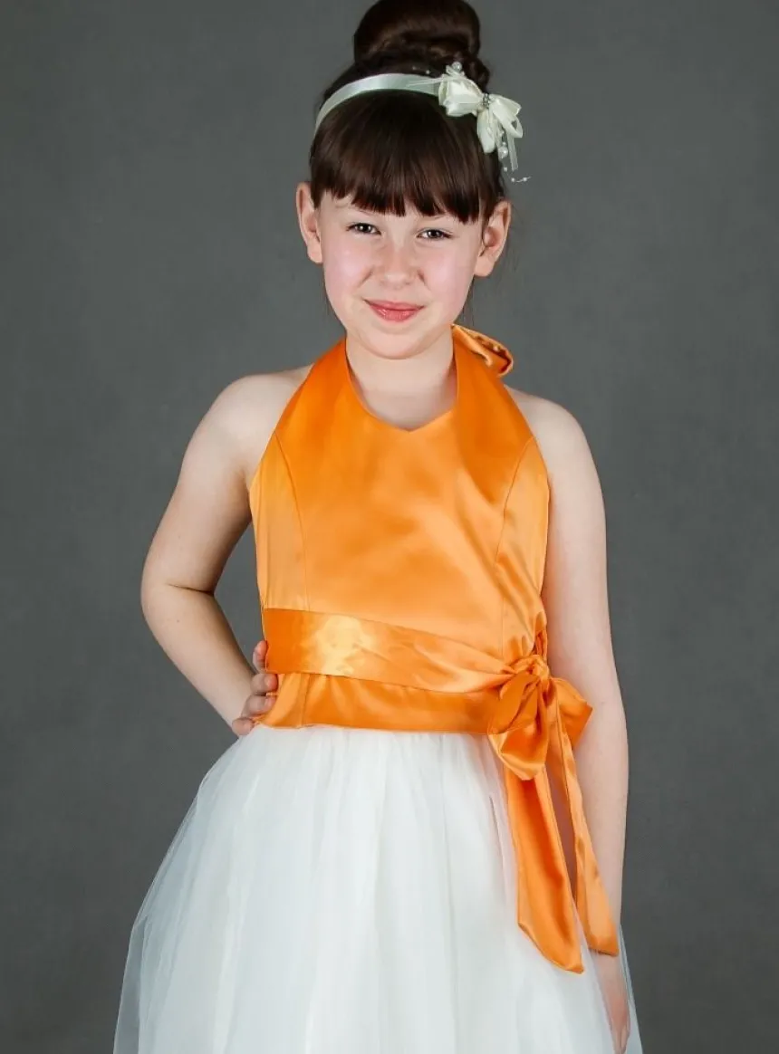 Bustier pour demoiselle d'honneur fille