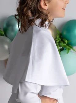 Cape communion pour aube broderie Croix Moderne