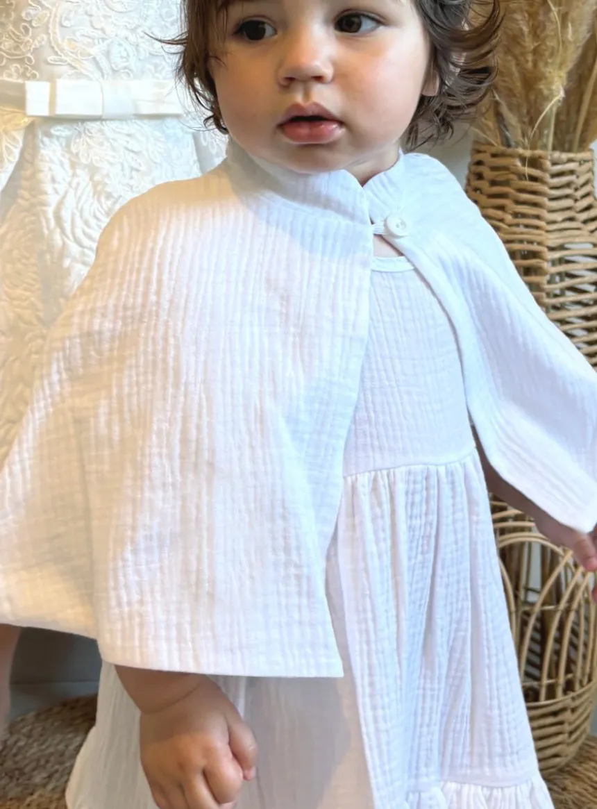 Cape coton de gaze bébé et enfant