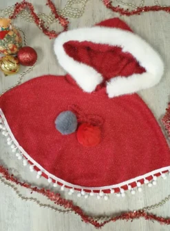 Cape de Noël Bébé Fille