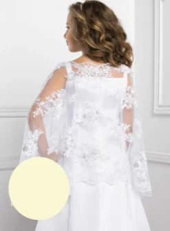 Cape fille dentelle et sequins