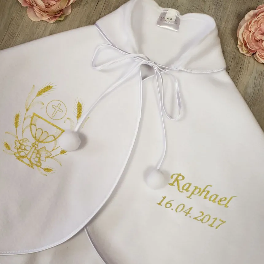 Cape polaire fille - Personnalisable