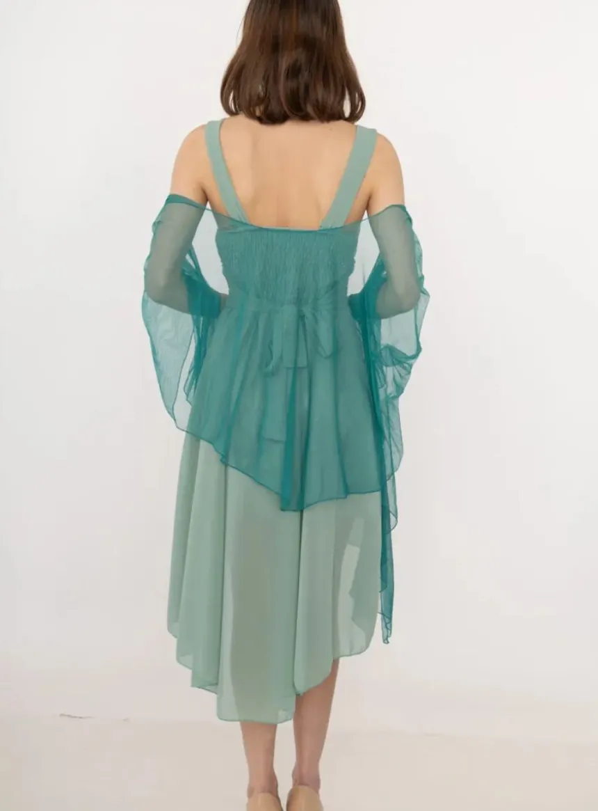 Cape étole pour femme mousseline pailletée