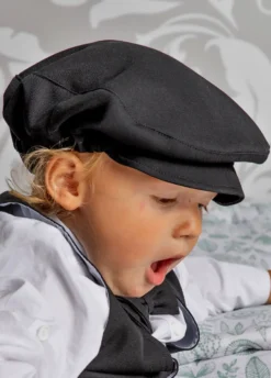 Casquette garçon noir Oscar