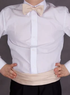 Ceinture cortège garçon + noeud papillon