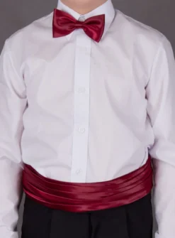 Ceinture cortège garçon + noeud papillon