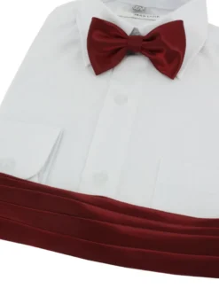 Ceinture cortège garçon + noeud papillon