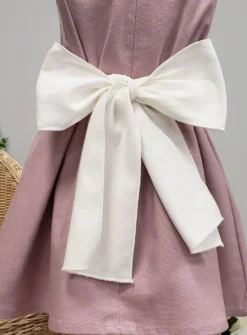 Ceinture de cortège enfant en lin Noam