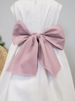 Ceinture de cortège enfant en lin Noam