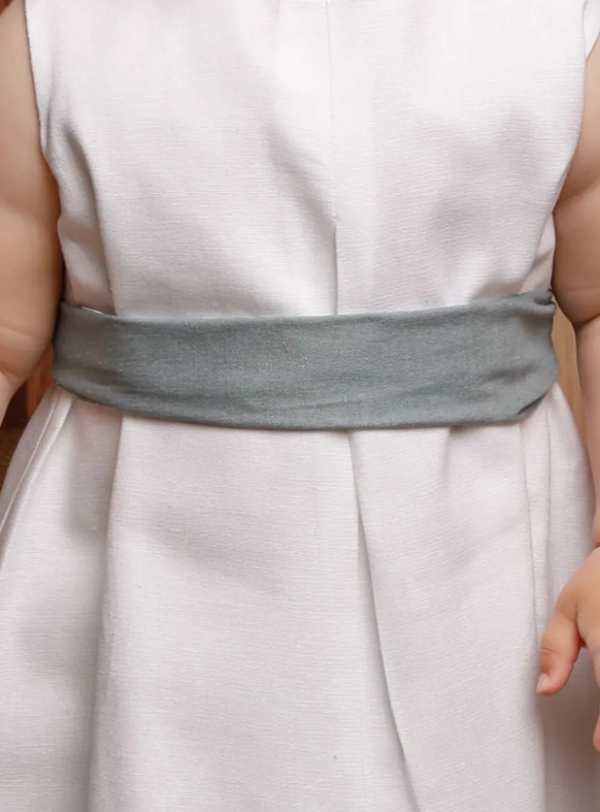 Ceinture de cortège enfant en lin Noam