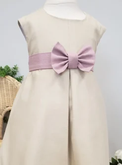 Ceinture de cortège enfant lin noeud Noam