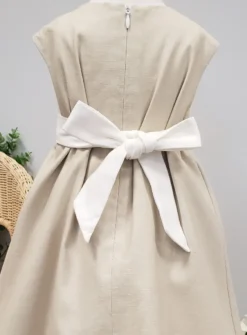Ceinture de cortège enfant lin noeud Noam