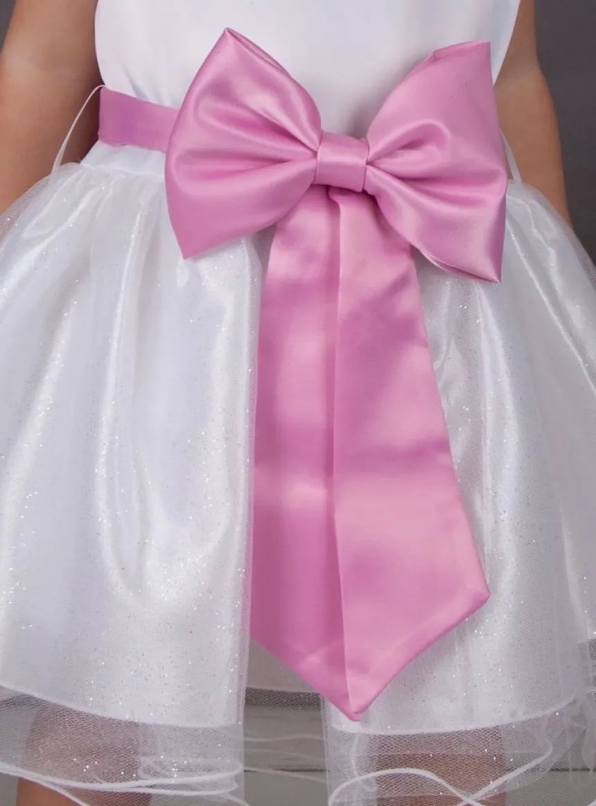 Ceinture de cortège fille avec noeud