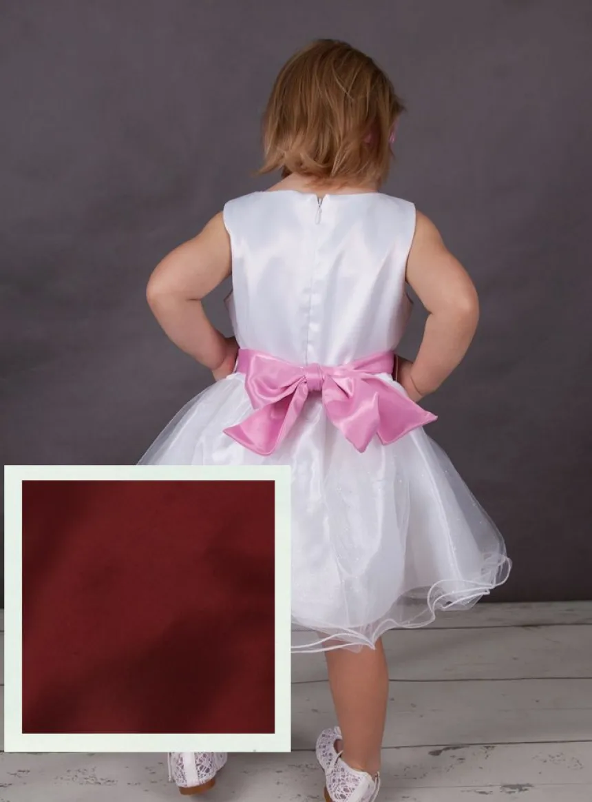 Ceinture de cortège fille avec noeud