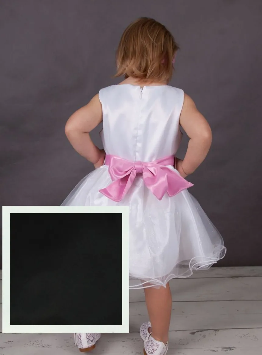 Ceinture de cortège fille avec noeud