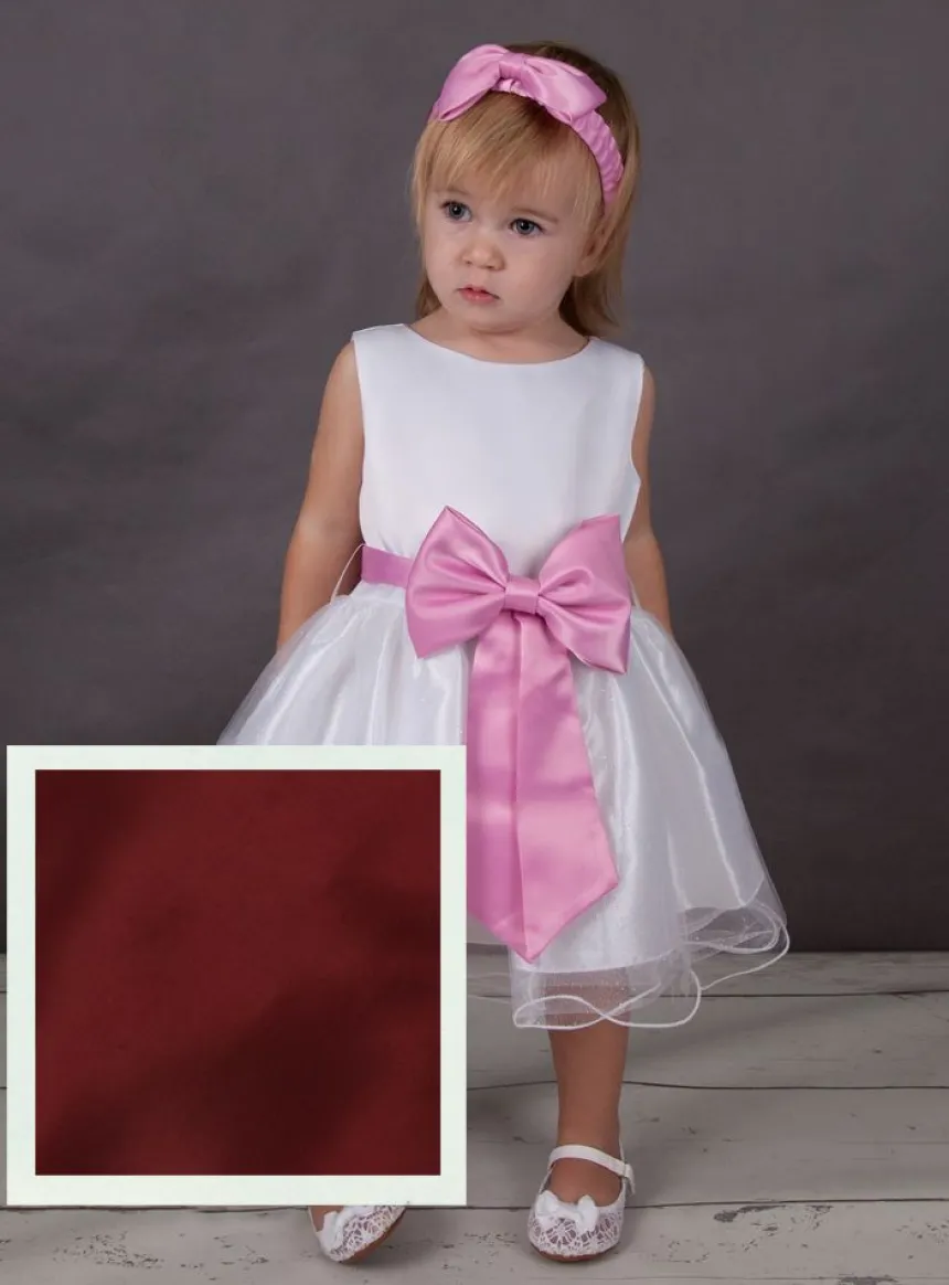 Ceinture de cortège fille avec noeud
