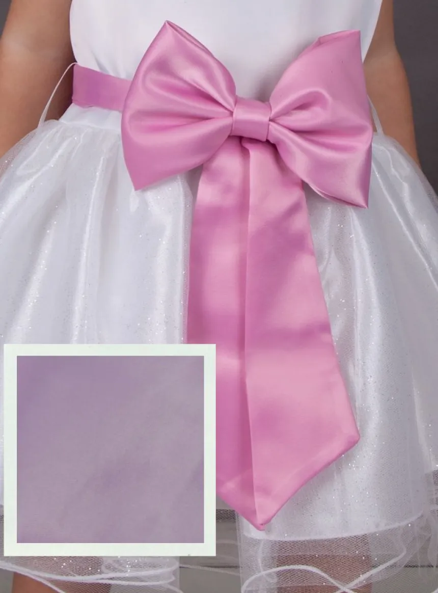 Ceinture de cortège fille avec noeud
