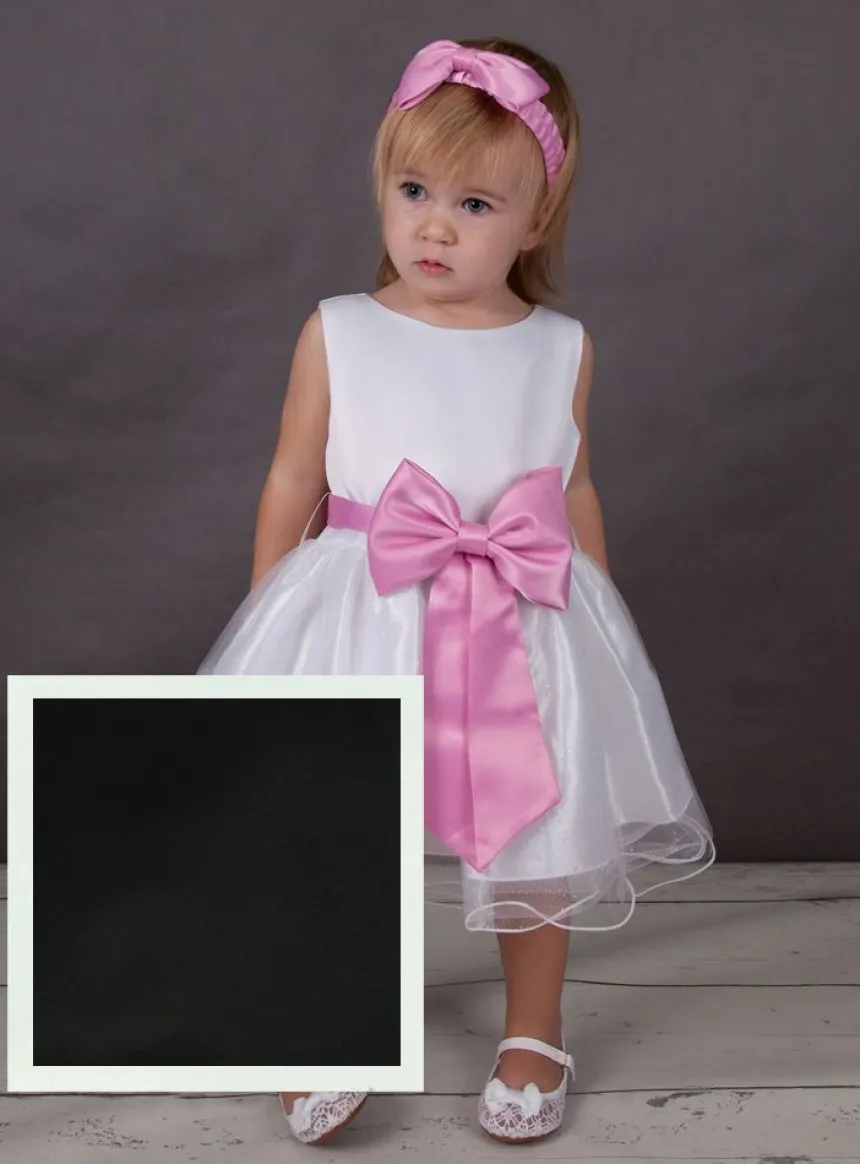 Ceinture de cortège fille avec noeud