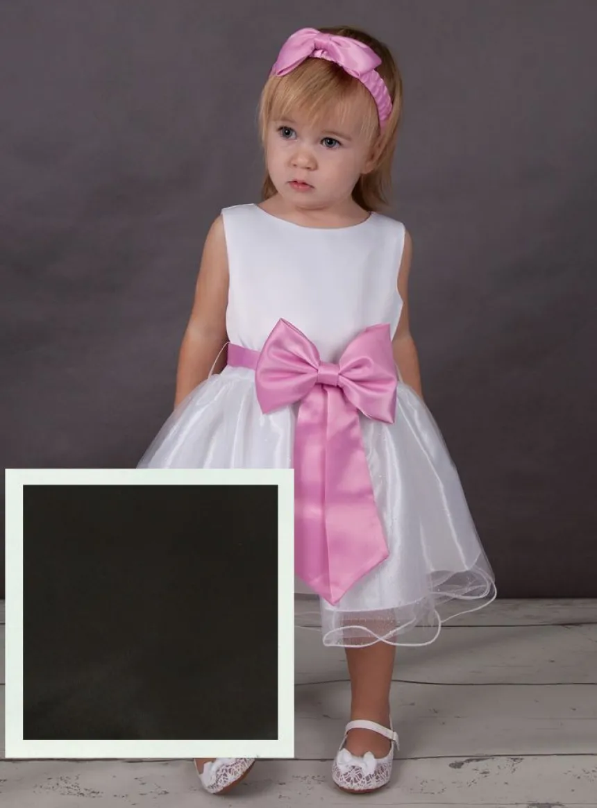 Ceinture de cortège fille avec noeud