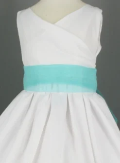 Ceinture de cortège fille en organza