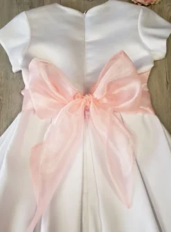 Ceinture de cortège fille en organza