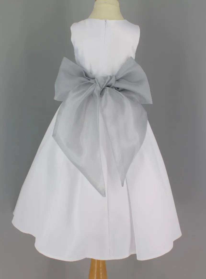Ceinture de cortège fille en organza