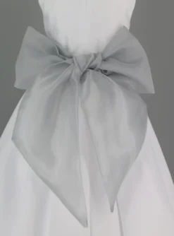 Ceinture de cortège fille en organza