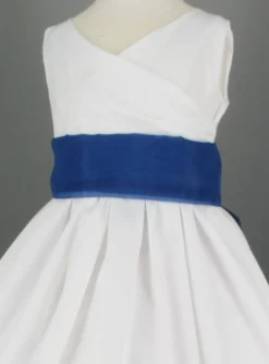Ceinture de cortège fille en organza