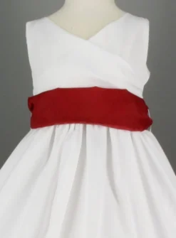 Ceinture de cortège fille en organza