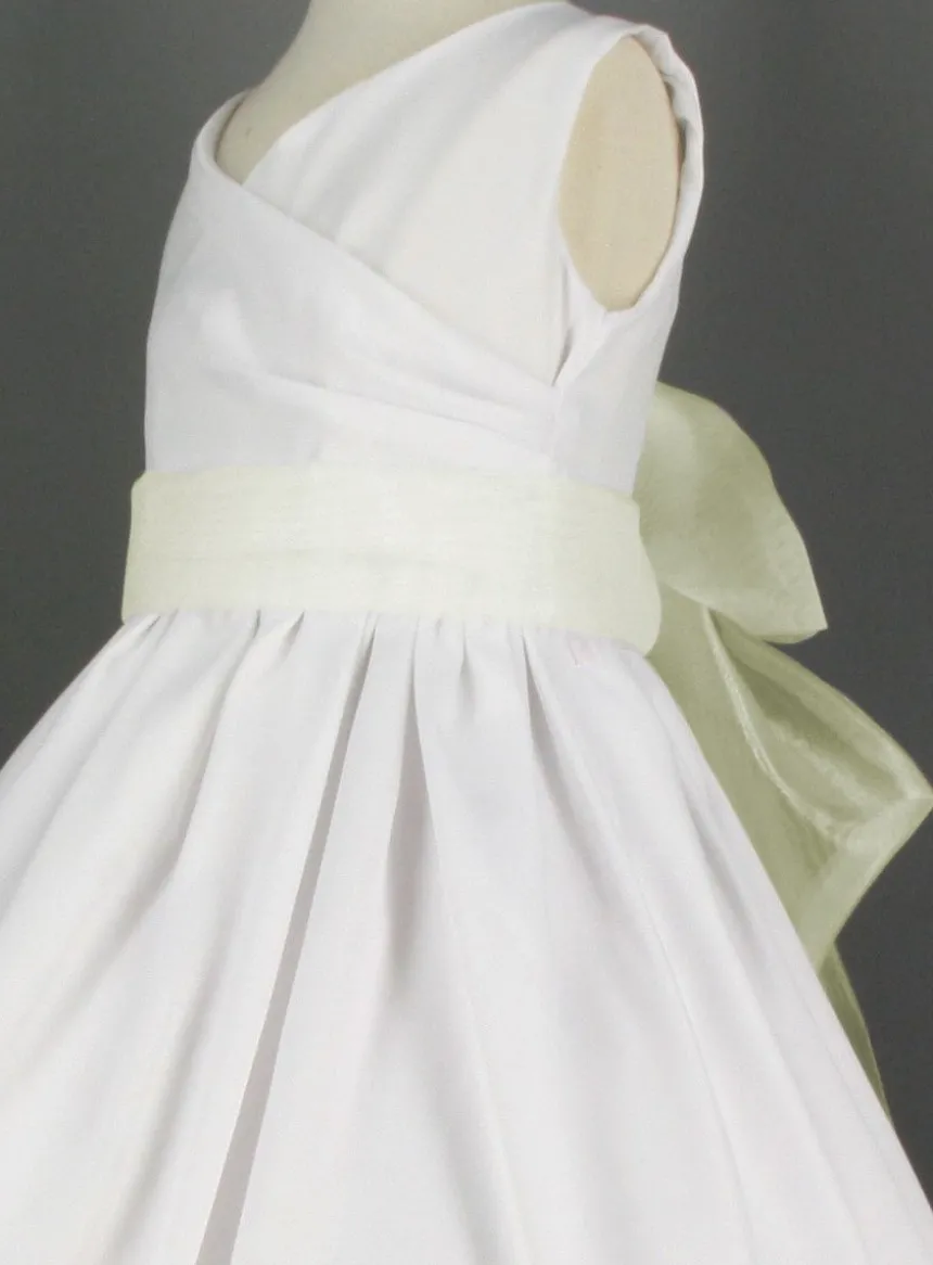 Ceinture de cortège fille en organza