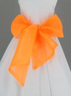 Ceinture de cortège fille en organza