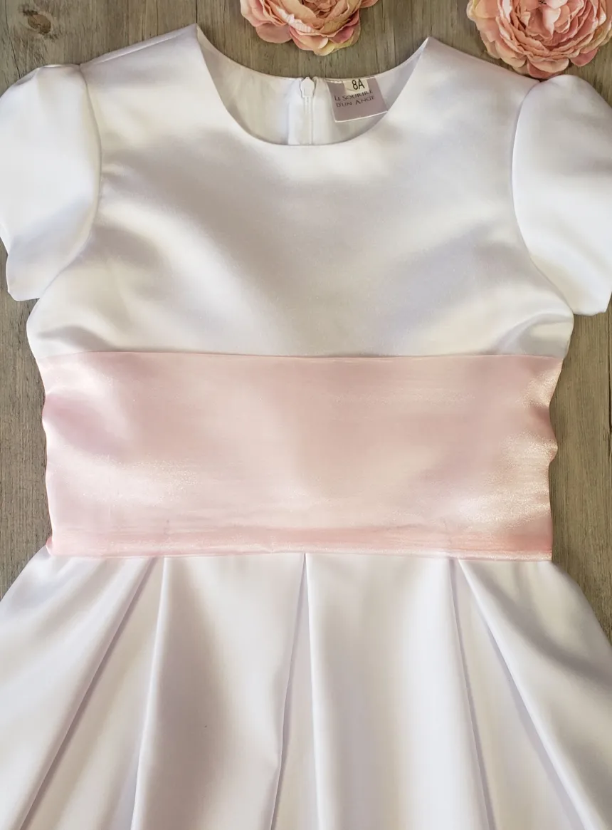 Ceinture de cortège fille en organza
