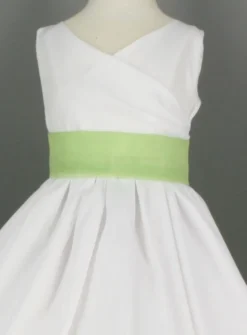 Ceinture de cortège fille en organza