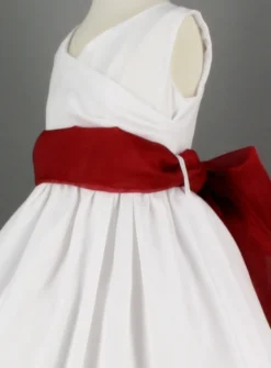 Ceinture de cortège fille en organza