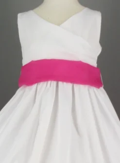 Ceinture de cortège fille en organza