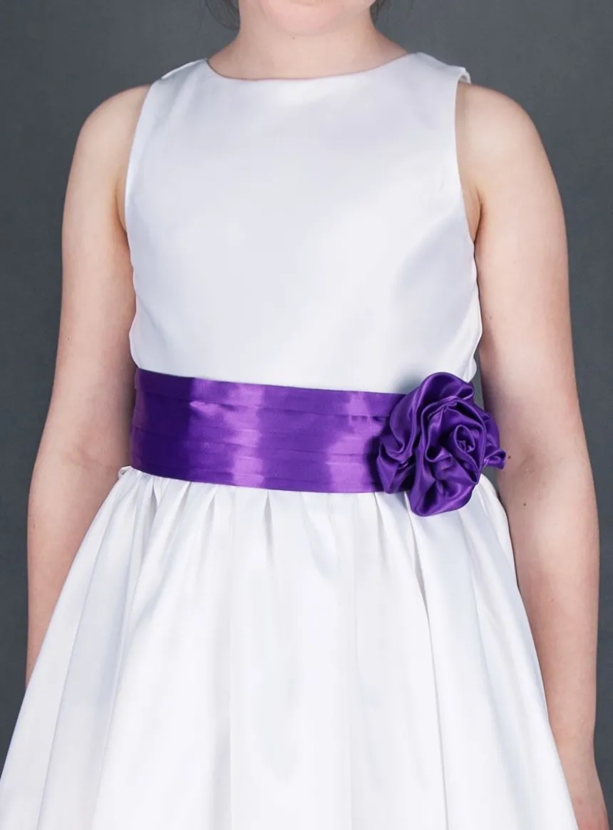 Ceinture de cortège fille Fleur