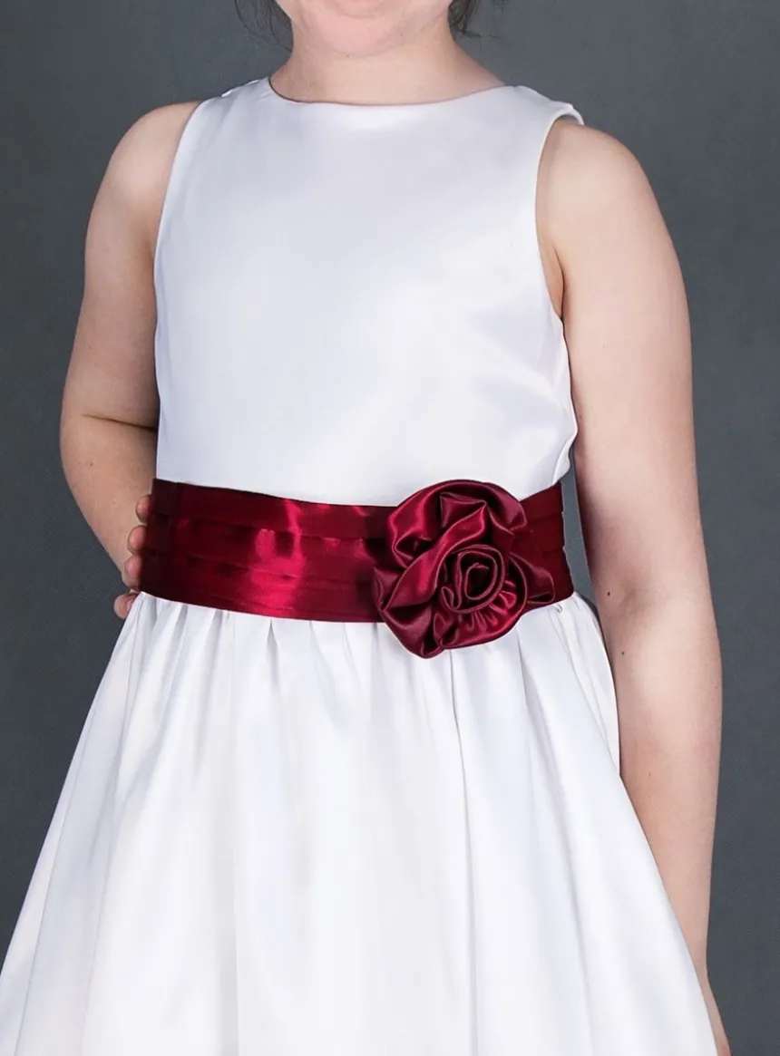 Ceinture de cortège fille Fleur