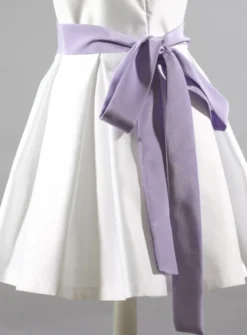 Ceinture de cortège fille ou femme noeud plat