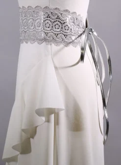 Ceinture dentelle à nouer pour femme