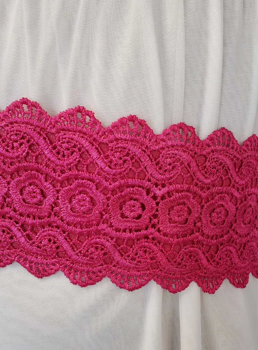 Ceinture dentelle à nouer pour femme