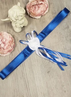 Ceinture mariage enfant ruban et fleur