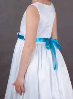 Ceinture mariage enfant ruban et fleur
