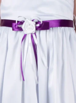 Ceinture mariage enfant ruban et fleur