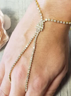 Chaine de main avec strass