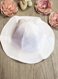 Chapeau fille fleur clochette